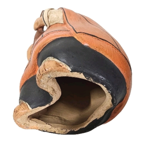 Peruvian Folk Art Pottery Sculpture Figure Woma  Guitar Musician Ukelele - Picture 8 of 8